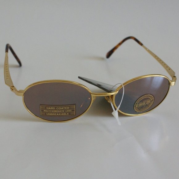 NWT TruVintage 90\'s fashion retro Oval frame w/Coppermax lens tech sunglasses main image 7